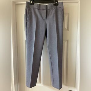 LOFT Marisa pant, blue/white, size 2